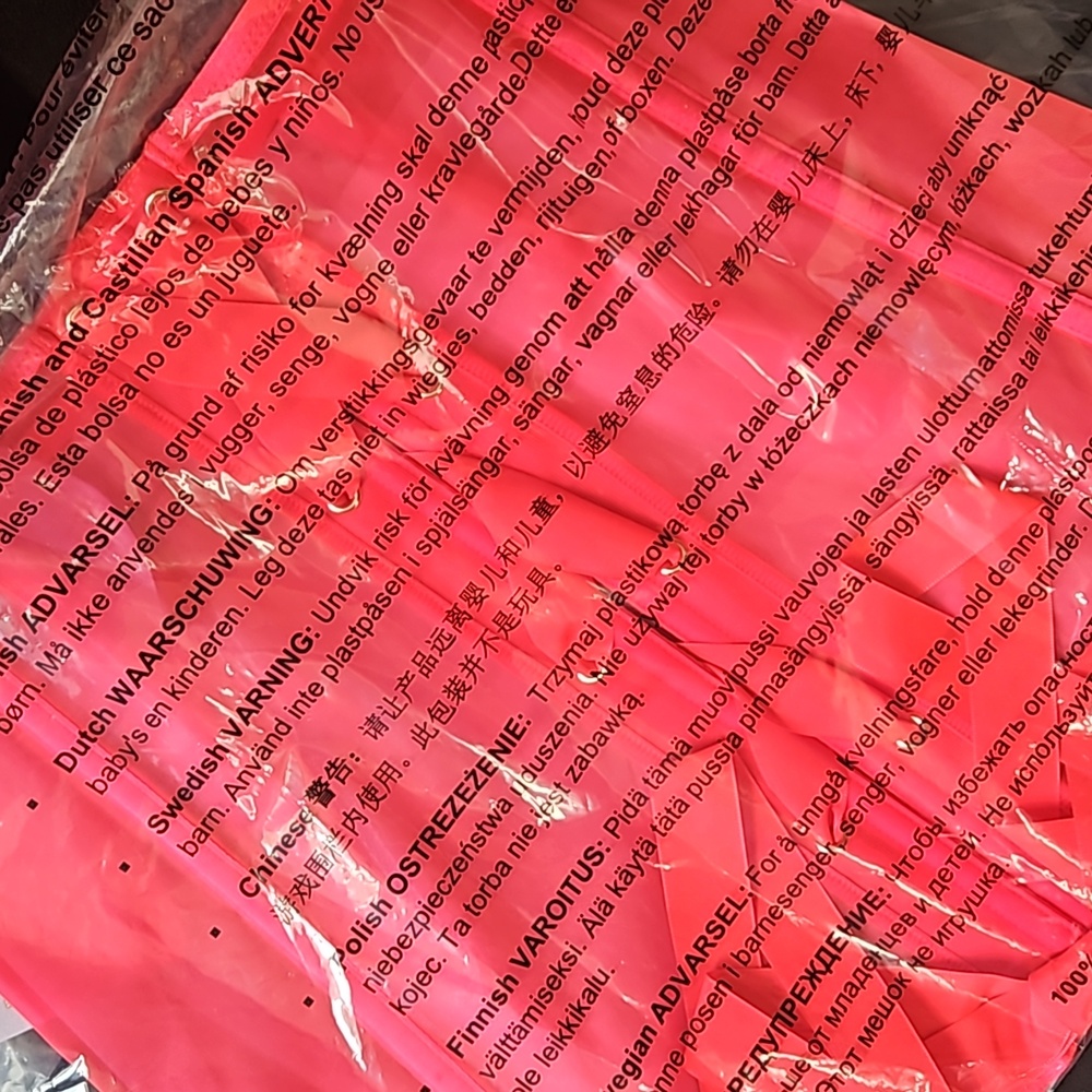 Np Longer Avil NIP SAVAGEXFENTY Sheer X Skirt in Dark Pink/Orange/Red size M - Picture 9 of 9